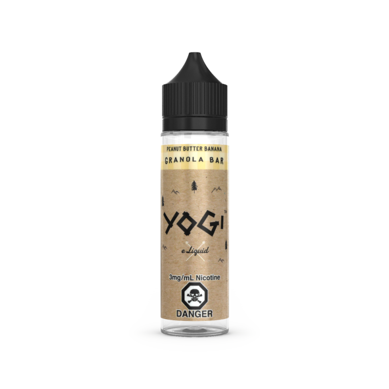 Peanut Butter Banana E-Liquid (60ml) - Yogi