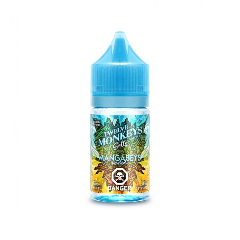 Mangabeys Iced SALTS - Twelve Monkeys E-Liquid