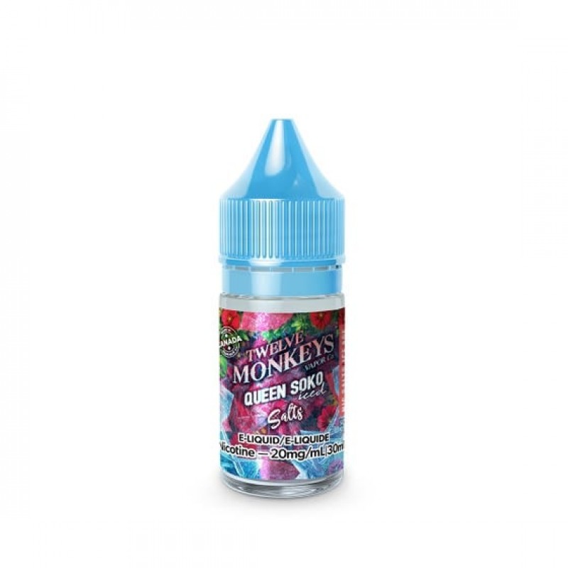 Queen Soko Iced SALT - Twelve Monkeys E-Liquid