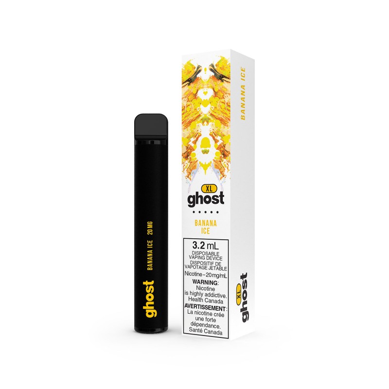 Banana Ice Ghost XL - Disposable Vape