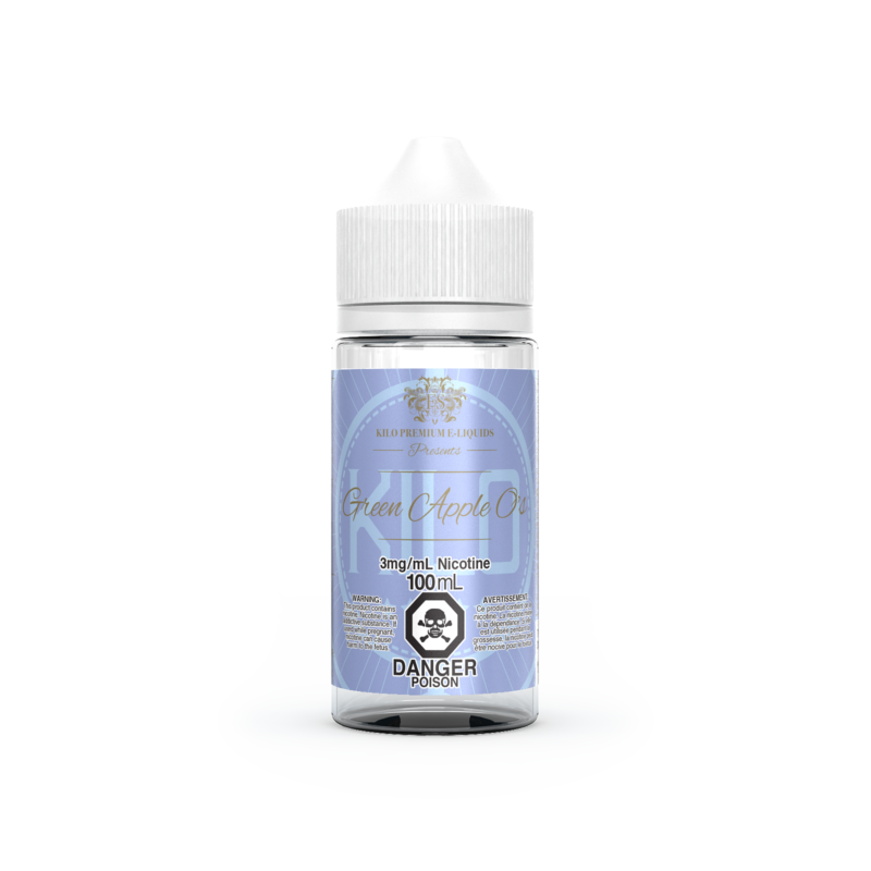 Green Apple O's E-Liquid (100ml) - Kilo Candy