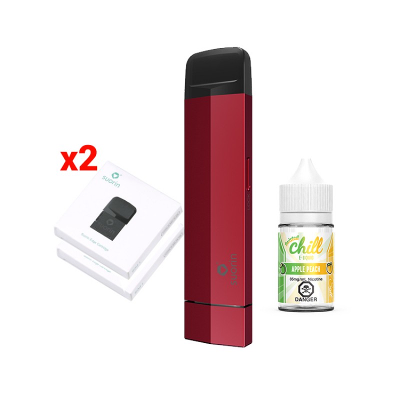 Suorin EDGE & Chill Twisted Salt E-Liquid Bundle